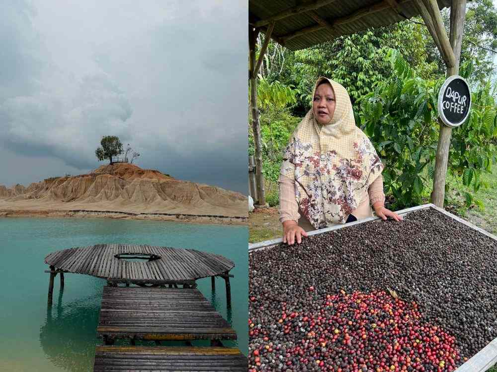 Package Tour Blue Lake and Desert + Coffee Farm