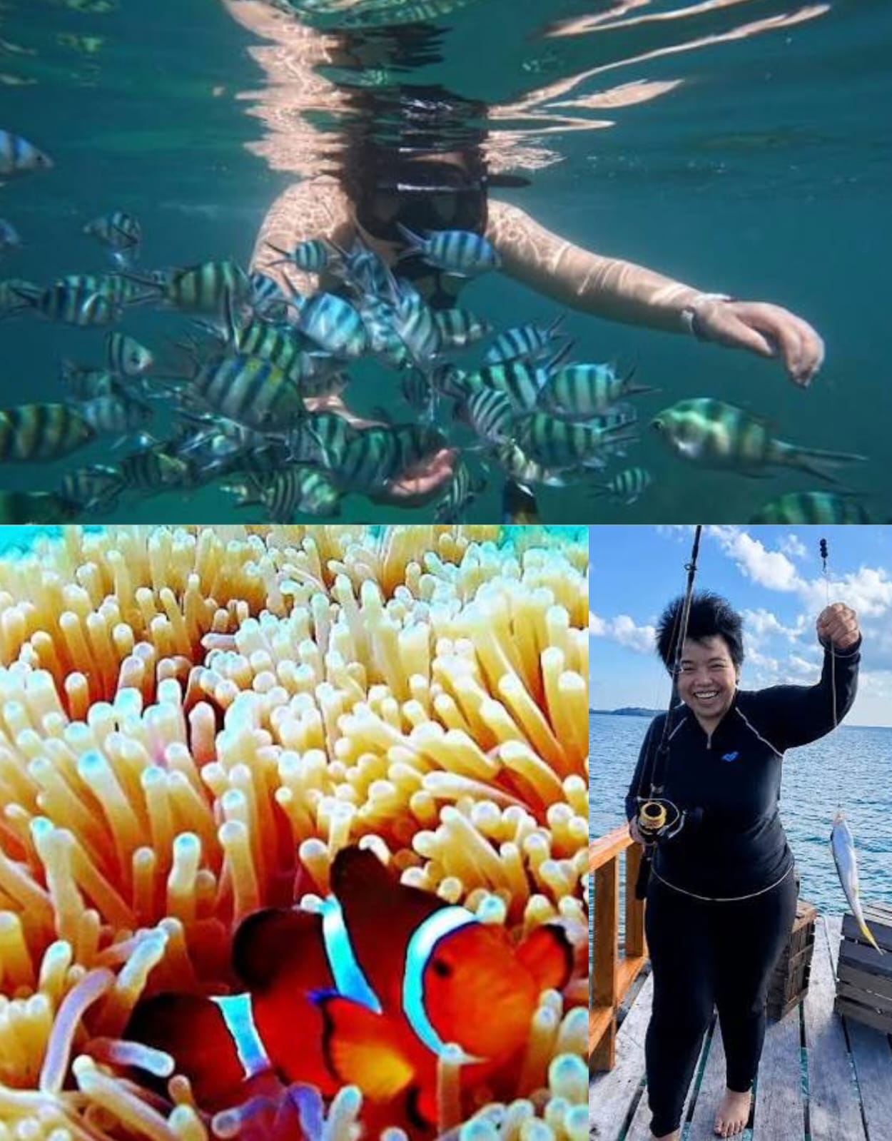 Snorkeling, Kayaking & Fishing Package BOOK NOW & GET 3% OFF