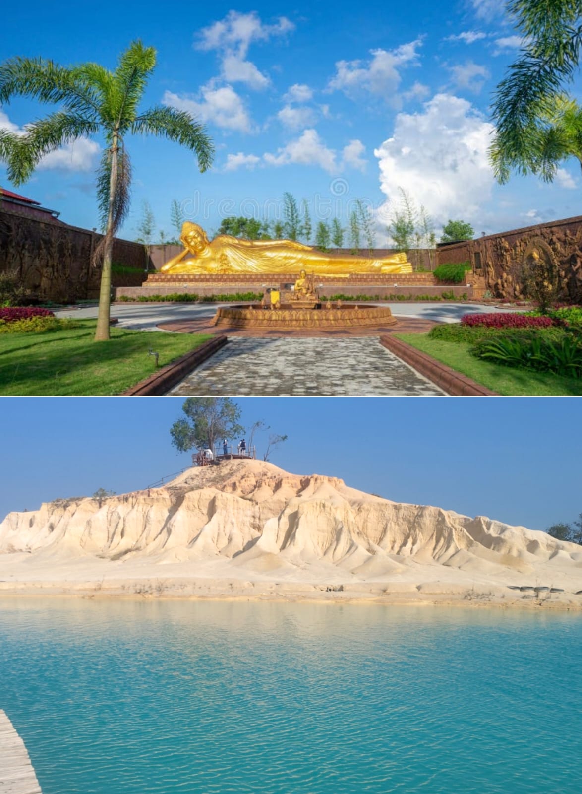 Blue Lake sand dunes +Sleeping Buddha package